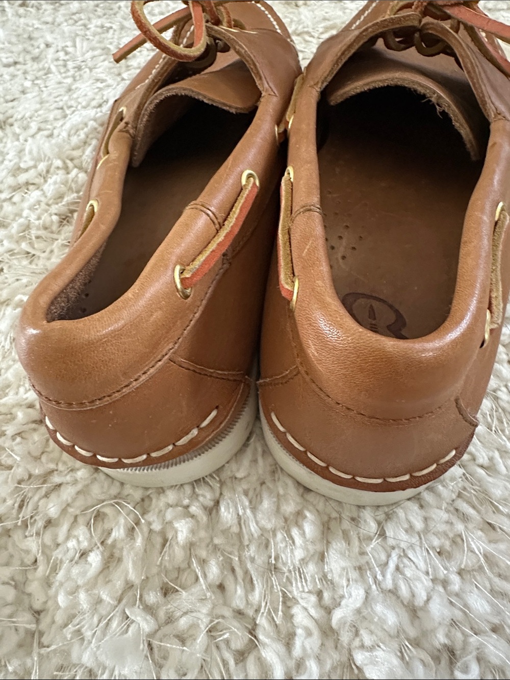 Classic Brown Leather Boat Shoes - Men - Picture 2 of 6